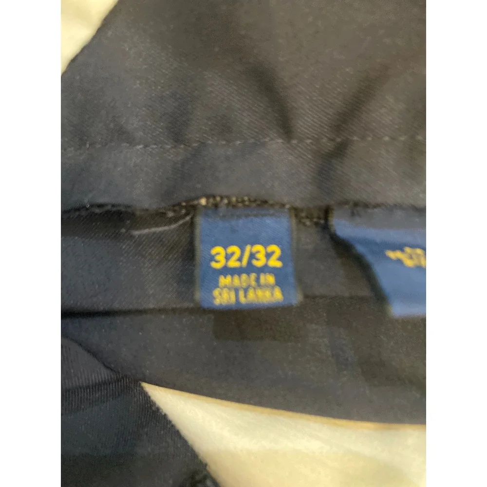 Polo Ralph Lauren Performance Mens Navy Blue Stretch Classic Fit Chinos 32x32